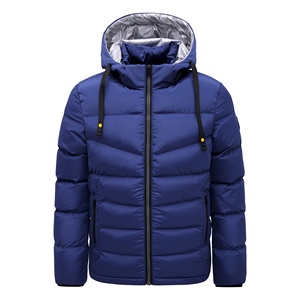 Men Fashion New Design Winter Puffer Shiny Jacket <b>Warm</b> Stand Collar <b>Waterproof</b> Windproof - Product Image 1