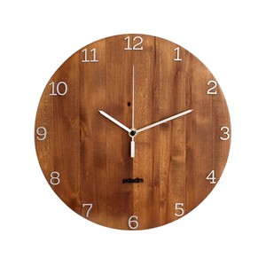 Handcrafted Teak Wood <b>Wall</b> <b>Clock</b> - Traditional Carved <b>Design</b> Wholesale - Product Image 1