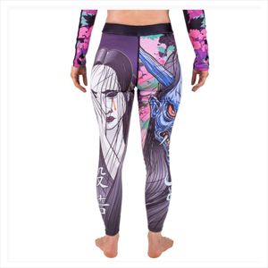 Vithas Industry Academia Sportswear – Pantalon imprimé taille haute pleine longueur pour femme, grande taille, extensible dans les quatre sens, en Spandex/Nylon - Product Image 6