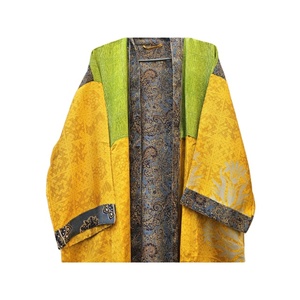 ชุดกิโมโนผ้าไหมหรูหราขนาดฟรีไซส์ชุดของขวัญชุดคลุมสำหรับเพื่อนเจ้าสาวหลากสี - Product Image 4