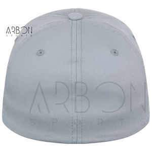 Casquettes 6 panneaux grises unies respirantes, tendance, personnalisées, design unique, pour adultes, service OEM ODM, nouvelle collection, meilleures ventes. - Product Image 6