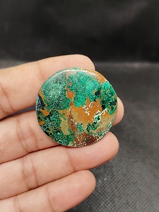 100% Natural Chrysocolla Malachite Cabochon Wholesale Price Lot Natural Chrysocolla Malachite - Product Image 5