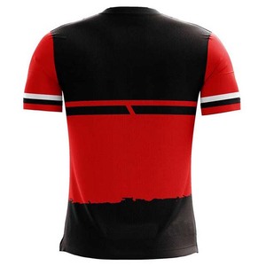 Camiseta de fútbol de corte atlético con estampado sublimado, diseño personalizado, ropa de fútbol, camiseta de fútbol en venta a bajo precio - Product Image 2