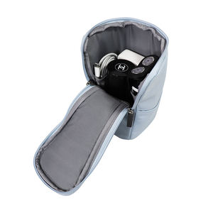 Sac de toilette professionnel en tissu Oxford à motifs, style décontracté, avec fermeture éclair et coutures à la machine, idéal pour la vente en gros - Product Image 6