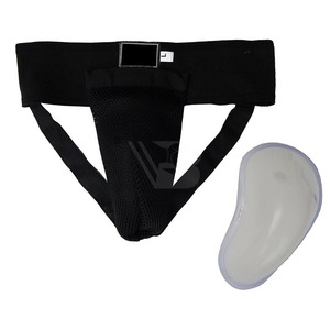 Protection inguinal professionnelle en cuir PU souple, fabriquée sur mesure en usine, pour l'entraînement (vente en gros) - Product Image 5