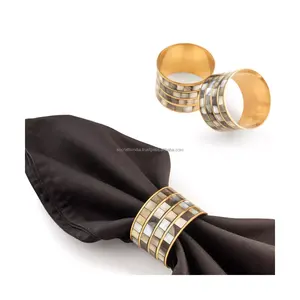 แหวนผ้าเช็ดปากประดับมุกที่สง่างามสำหรับคุณแม่แต่งงานบ้าน - Product Image 1