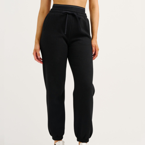 Pantalones Deportivos de Cintura Alta para Mujer, Corte Holgado y Ancho, Paneles Laterales de Malla, Secado Rápido, Ligeros - Product Image 1