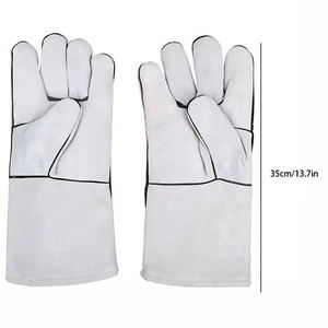 Guantes de Soldadura TIG MIG OEM ODM, Duraderos, de Cuero, con Pantalla Táctil, para Exteriores, de Seguridad, Color Personalizado, en Venta - Product Image 3