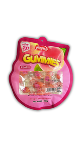 OEM ODM Halal 150g Magic Peel Peach <b>Gummy</b> <b>Candy</b> Juicy Layered Soft Chewy Private Label Factory Looking for Distributors - Product Image 2