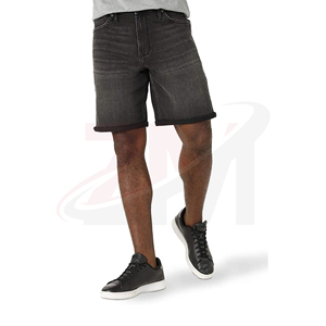 Pantalones Cortos de Mezclilla Lisos para Hombre, Estilo Casual Moderno, Algodón Pesado, Ropa Casual Premium, Fabricante de Ropa al por Mayor OEM ODM - Product Image 2