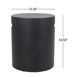 Lightweight <b>Outdoor</b> Concrete <b>Side</b> <b>Table</b> for <b>Outdoor</b> Living - Product Image 5