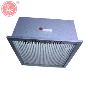 แผ่นกรองอากาศ HEPA แบบจีบลึกชนิดไฟเบอร์กลาส ป้องกันฝุ่นละอองสูง สำหรับระบบ HVAC - Product Image 4