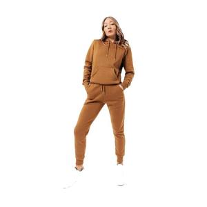 Sudadera estilo streetwear, sudadera para fitness, chándales de diseño personalizados para mujer, chándales negros lisos con estampado. - Product Image 1