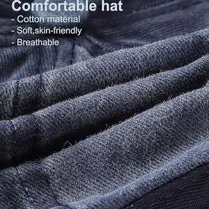 Gorra de Béisbol Unisex de Mezclilla Lavada, 6 Paneles, Ajustable, Color Sólido, Informal, para Adultos, para las Cuatro Estaciones - Product Image 6