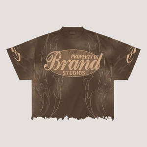 Conjunto de Shorts de Verano con Estampado Abstracto de Acuarela, Diseño Geométrico, Casual, para Hombre - Product Image 2