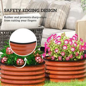 Set di Fioriere e Aiuole da Giardino Zincate - Product Image 6