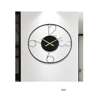 New Decorative Wall <b>Clock</b> <b>Metal</b> Wall <b>Clock</b> with Metallic Power Coated for Living Room & Kitchen Decoration - Product Image 3