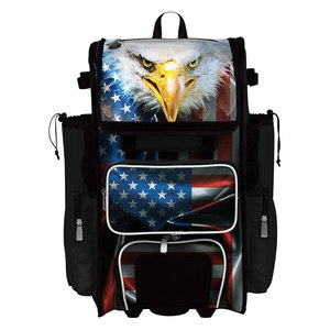 Bolsa de Béisbol Multifuncional de Diseño Superior, Transpirable, de Gran Capacidad, con Compartimentos Amplios, para Bate de Softbol, Mochila de Béisbol Duradera y Ligera - Product Image 6