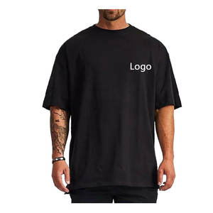 Camiseta Clásica Extra Grande de Felpa para Hombre, 100% Algodón, 280 GSM, de Alta Calidad, en Oferta, Personalizable con Impresión para Fabricantes de Ropa - Product Image 1