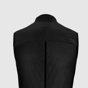 Chaleco Softshell Ligero para Hombre con Cuello Alto y Cierre de Cremallera, Cortavientos e Impermeable para Ciclismo de Carretera, Running y Senderismo - Product Image 6