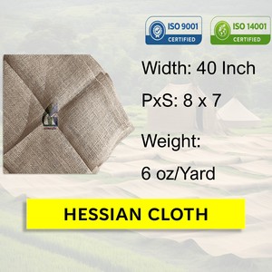 Toile de jute organique de 40 pouces de large, 6 oz, emballage en carton, 100 % écologique, vente en gros Goodman Global Bangladesh - Product Image 2