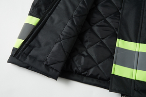 Veste de sécurité réfléchissante sur mesure, haute visibilité, vêtements de travail, uniformes d'hiver pour travaux routiers en extérieur, tenues de travail 2026 - Product Image 6