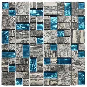 GLADIATOR ENDLESS HAWANA BLUE R1 TILE for Interior <b>Wall</b> Decor Bathrooms for Supermarket Park Courtyard Bedroom Living Room - Product Image 3