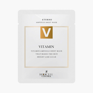 [ROOICELL] Masque en tissu Eterno Vitamin Ampoule Soin Coréen 25ml 10 Masques – Pack Hydratant Éclat et Soin - Product Image 1