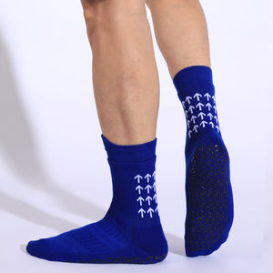 Chaussettes de football athlétiques personnalisées en polyester avec grip, dernières nouveautés OEM 2026, offres spéciales pour marques et revendeurs en ligne - Product Image 6