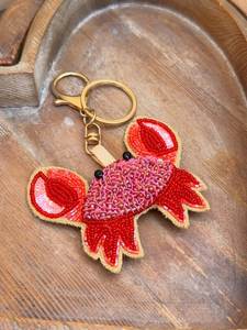 Colorful Handmade Embroidery Beaded <b>Keychain</b> Unique Bohemian Bag Charm Gift for Her - Product Image 6