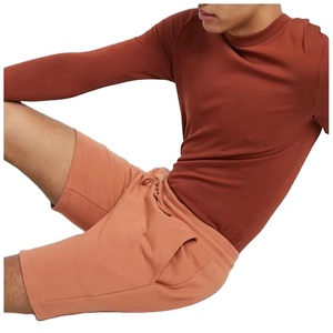 Fabricación OEM/ODM, Pantalones Cortos de Algodón Terry Personalizados para Verano, Venta al Por Mayor de Pantalones Cortos Deportivos de Algodón Lavado para Hombre, Ropa Casual a la Moda - Product Image 2