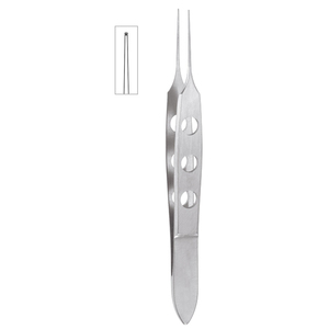 Forceps Bishop 3 1/2 pouces (9 cm) en acier inoxydable, forceps chirurgical réutilisable pour la chirurgie plastique et la manipulation de tissus délicats - Product Image 3