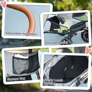 Trasportini per Animali Domestici: Passeggino per Cani per un Trasporto Facile - Product Image 6
