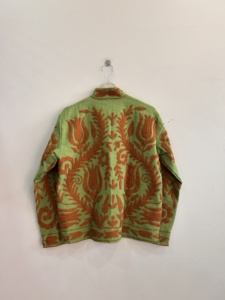 Veste en coton brodée style bohème, respirante, style vintage, veste streetwear, style bohème - Product Image 6