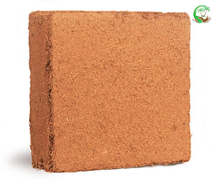 Bloque de Fibra de Coco (Cocopeat) de 5 kg para Reenvasado, Distribución y Suministro al por Mayor a Mercados de Jardinería y Agricultura, Exportaciones de India - Product Image 1