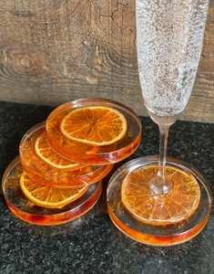 Elegant Resin <b>Table</b> Mats Durable Coasters Stylish Drink <b>Protectors</b> Premium Surface Accessories Collection - Product Image 5