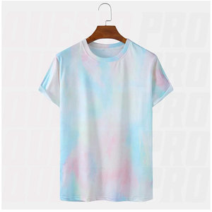 Camisetas Tie Dye Modernas al por Mayor para Hombre, Nuevo Estilo de Moda, 100% Algodón, Lisas, Talla Grande, Ropa Urbana Informal de Verano - Product Image 5