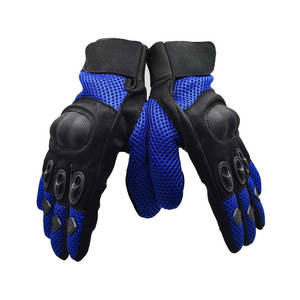 Guantes de Motocicleta Hechos a Mano, Genuinos, de Alta Calidad, Más Vendidos, de Tela Transpirable - Product Image 1