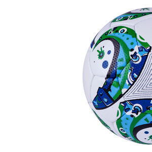 Ballon de football de taille officielle 5 et 4, pour intérieur et extérieur, impression personnalisée en gros, bon marché et de haute qualité - Product Image 3