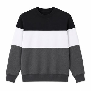 Sweat-shirt à capuche en molleton de coton pour homme, personnalisable par broderie, impression sérigraphique, sublimation, polyester uni, séchage rapide, OEM - Product Image 1