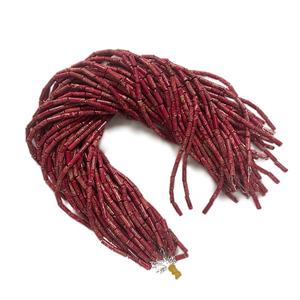 Heishi ลูกปัดแบบเต็มเส้นขนาด16นิ้ว,ลูกปัดกลมอัญมณีเทอร์ควอยซ์สีน้ำตาล <span class=keywords><strong>Aquaterra</strong></span> ธรรมชาติ - Product Image 5