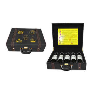 Caja de cuero para recuerdos de boda, pulsera de anillo de amor hecha <span class=keywords><strong>en</strong></span> China para fotografías - Product Image 2
