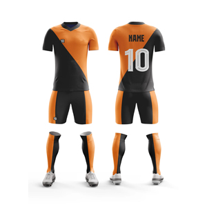 Uniformes de Fútbol Unisex Multicolores de la Mejor Calidad, Todas las Tallas, Impresión Personalizada, Transpirables, de Secado Rápido, Uniformes Cortos para Clubes de Fútbol - Product Image 6