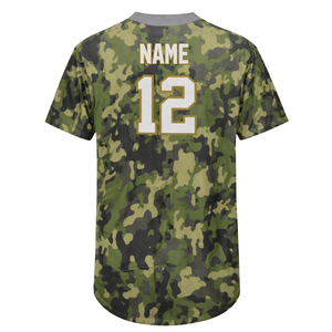 Camiseta de Béisbol de Camuflaje Personalizada con Detalles del Jugador, Tela de Alto Rendimiento y Producción Rápida - Product Image 3
