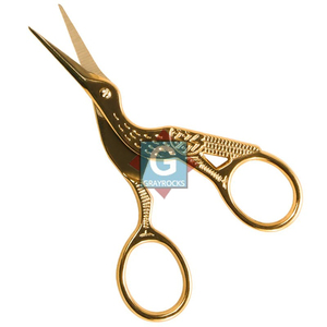 Nail Cuticle <b>Scissors</b> Serrated Smooth Industrial Grade Beautiful Bird Shape Design Stainless Steel <b>Left</b>-Right - Product Image 2