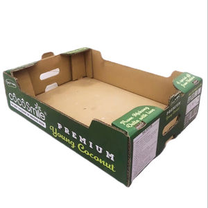 Caja de Cartón para Envío de Frutas, Fabricada en Vietnam, de Cartón Corrugado con Materiales Reciclados, para Exportación Agrícola, Tamaño 48*34*10 - Product Image 1
