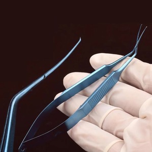 Nuevas Pinzas de Capsulorrexis Inamura, Instrumento Quirúrgico Oftálmico, Pinzas Oftálmicas de Titanio, 1 unidad, Portaagujas Castroviejo - Product Image 1