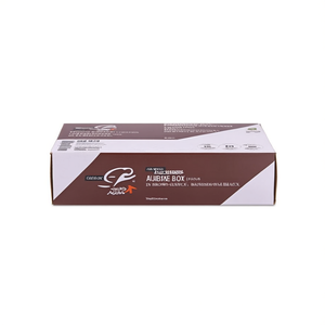 Accessoires pour camions : Boîte à mouchoirs Eco Curve en marron-noir - Product Image 2