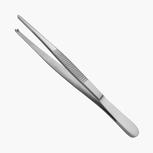 Pinces vétérinaires pour la manipulation des tissus, en acier inoxydable, équipement chirurgical, pinces à pouce vétérinaires - Product Image 1