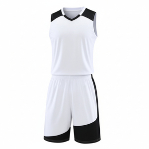Uniforme de basket-ball de haute qualité, logo personnalisé, uniforme de basket-ball fabriqué en usine pour les équipes sportives, uniforme de basket-ball - Product Image 1